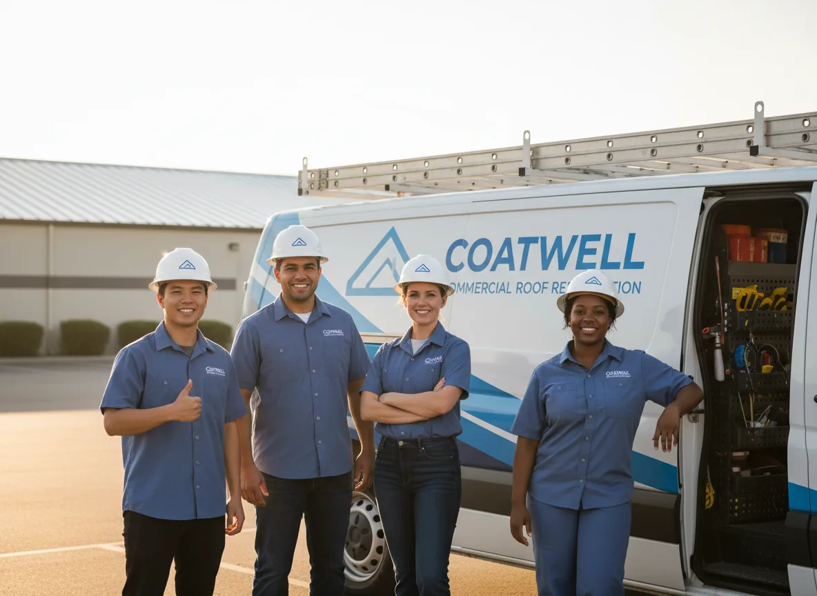 Commercial roof coating company in Kinsman, IL